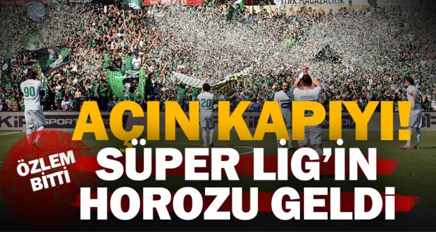 Denizlispor, 9 yıl aradan sonra Süper Lig'de