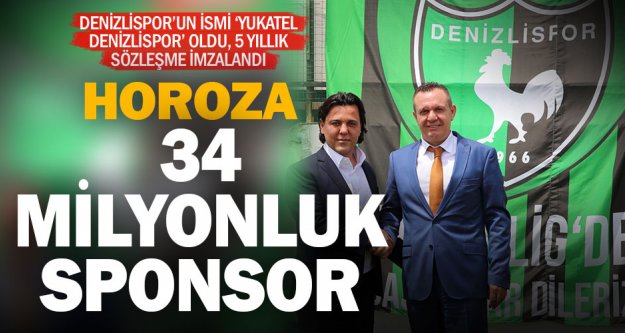 Denizlispor'a yeni sponsor
