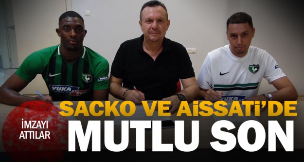 Denizlispor'da Sacko ve Aissati imzayı attı
