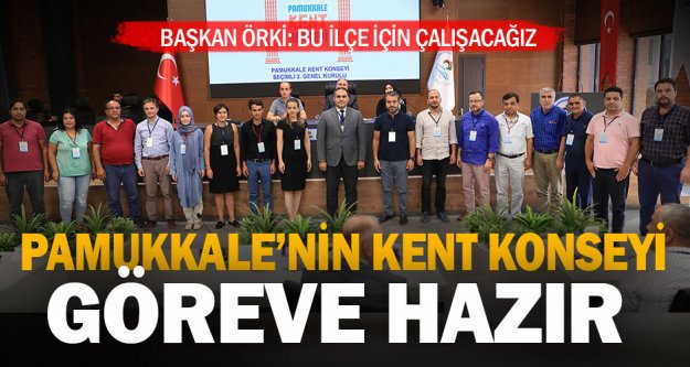 Pamukkale Kent Konseyi Başkanı Ayhan Soyfidan oldu