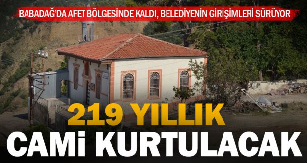 Babadağ Belediyesi'nden Kırcataş Camisi açıklaması