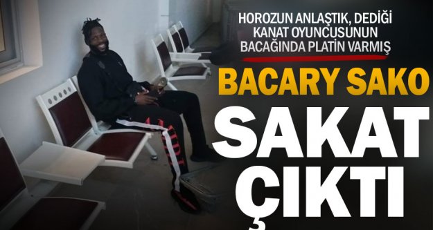 Denizlispor Bacary Sako'dan vazgeçti