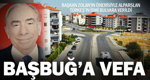 Büyükşehir'den Alparslan Türkeş'e vefa