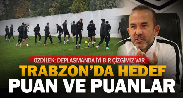 Denizlispor, üç maçlık yenilmezlik serisini Trabzon'da sürdürmek istiyor