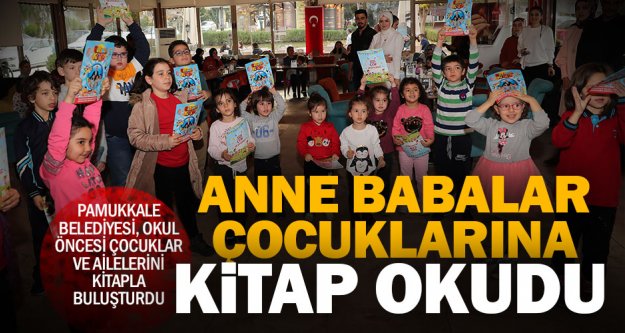 Pamukkale Belediyesi'nden çocuklara kitap okuma günü