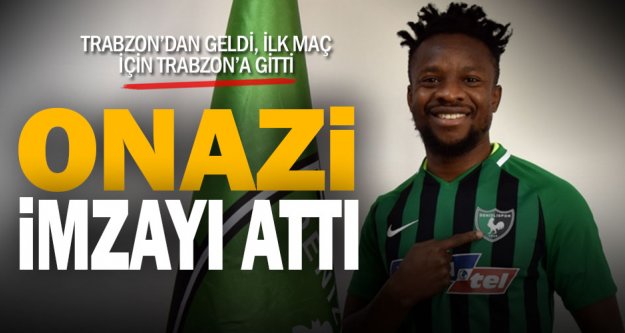Yukatel Denizlispor, Nijeryalı oyuncu Onazi'yi transfer etti