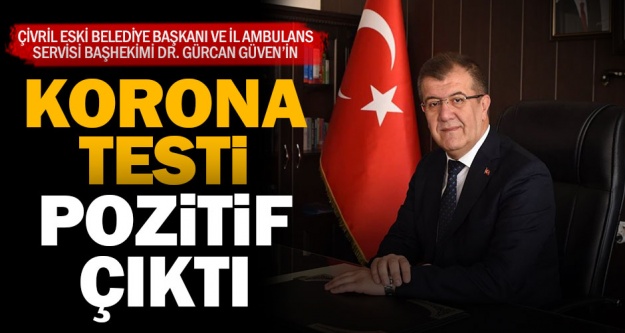 Eski Çivril Belediye Başkanı Dr. Gürcan Güven'in koronavirüs testi pozitif çıktı
