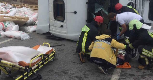 Çivril'de kaza: 2 yaralı