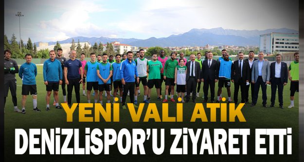 Denizli Valisi Ali Fuat Atik, Yukatel Denizlispor'u ziyaret etti