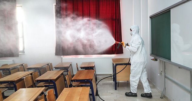 Pamukkale Belediyesi Lgs Öncesi Okulları Dezenfekte Etti