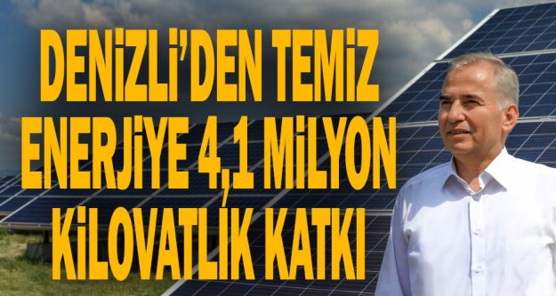 Başkan Zolan: 'Güneş tarlaları ile 4,1 milyon KWh'lik elektrik enerjisi ürettik'