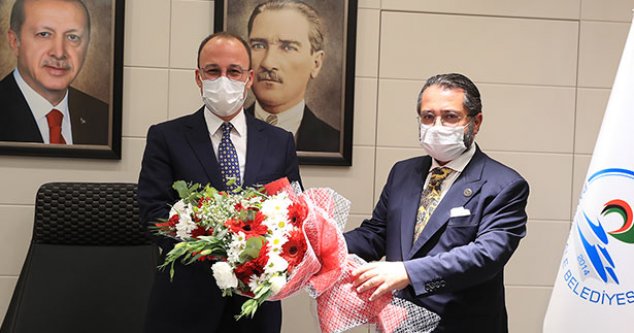 MHP İlçe Teşkilatından, Başkan Örki'ye Ziyaret