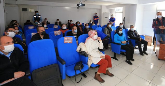 Pamukkale Belediyesi personelini afetlere karşı hazırlıyor