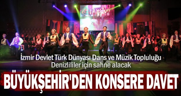 Büyükşehir'den konsere davet