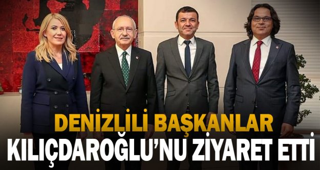 CHP'li başkanlardan Kılıçdaroğlu'na ziyaret