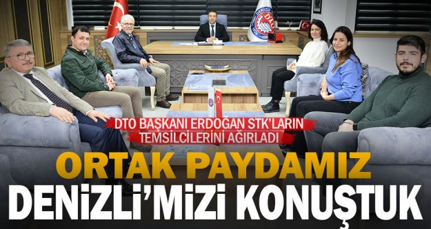 DTO Başkanı Erdoğan STK'ların temsilcilerini ağırladı