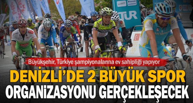 Büyükşehir, Türkiye şampiyonalarına ev sahipliği yapıyor