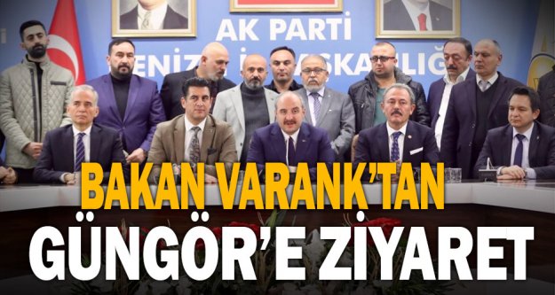 Bakan Varank, Ak Parti İl Başkanı Güngör'ü ziyaret etti