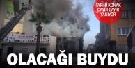 Bir türlü korunamayan Hüdai Oral evi cayır cayır yanıyor