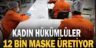 Bozkurt'ta kadın hükümlüler maske üretiyor
