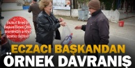 Bozkurt Belediye Başkanı Birsen Çelik, dezenfektan üretiyor ücretsiz dağıtıyor