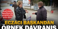 Bozkurt Belediye Başkanı Birsen Çelik, dezenfektan üretiyor ücretsiz dağıtıyor