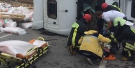 Çivril'de kaza: 2 yaralı
