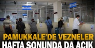 Pamukkale'de Vezneler Hafta Sonunda Da Açık