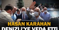Denizli Valisi Hasan Karahan, kente veda etti