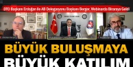 DTO Başkanı Erdoğan ile AB Delegasyonu Başkanı Berger, Webinarda Biraraya Geldi