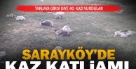Sarayköy'de kaz katliamı